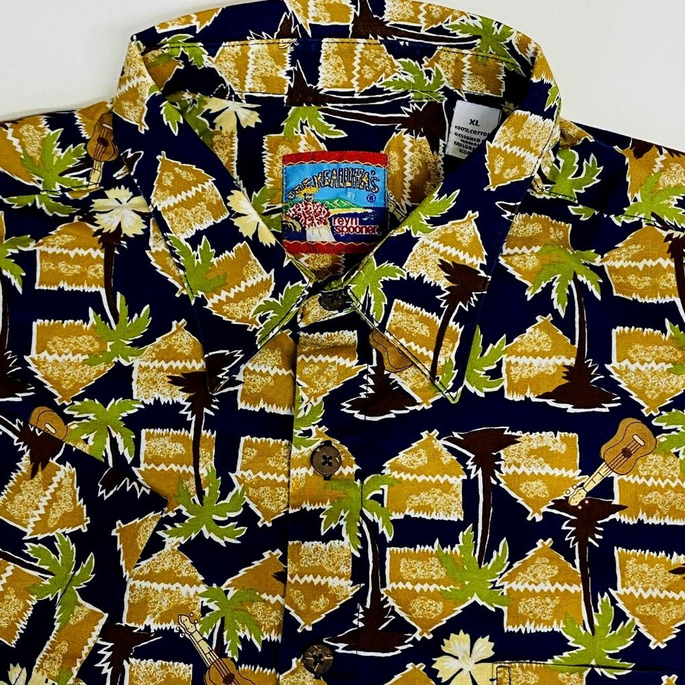 VTG Reyn Spooner Joe Kealoha's  XL Hawaiian Shirt